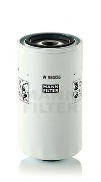 Масляный фильтр MANN-FILTER W 950/36 Масляный фильтр MANN-FILTER W 950/36