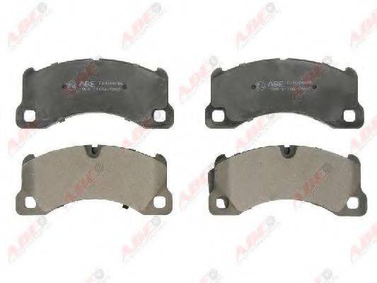 Комплект тормозных колодок, дисковый тормоз ABE C1W066ABE