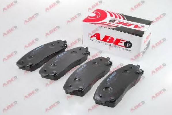 Комплект тормозных колодок, дисковый тормоз ABE C1Y037ABE