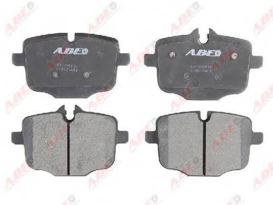 Комплект тормозных колодок, дисковый тормоз ABE C2B026ABE Комплект тормозных колодок, дисковый тормоз ABE C2B026ABE