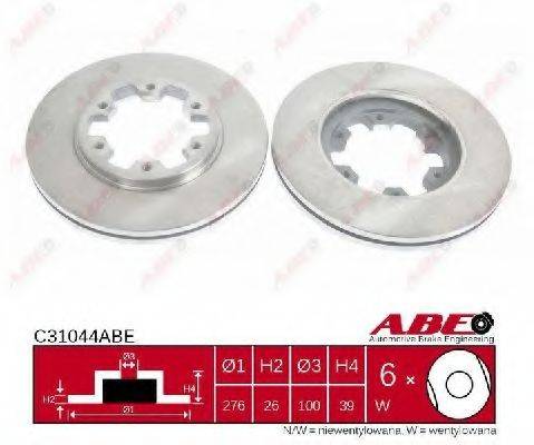 Тормозной диск ABE C31044ABE Тормозной диск ABE C31044ABE