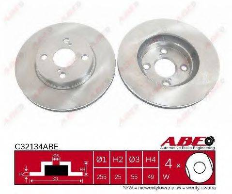 Тормозной диск ABE C32134ABE Тормозной диск ABE C32134ABE