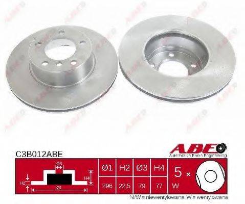 Тормозной диск ABE C3B012ABE Тормозной диск ABE C3B012ABE