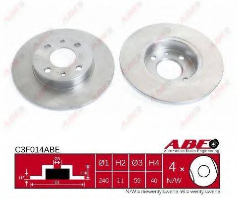 Тормозной диск ABE C3F014ABE