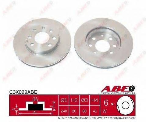 Тормозной диск ABE C3X029ABE Тормозной диск ABE C3X029ABE