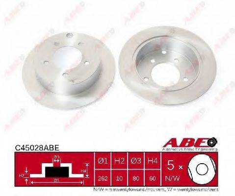 Тормозной диск ABE C45028ABE Тормозной диск ABE C45028ABE