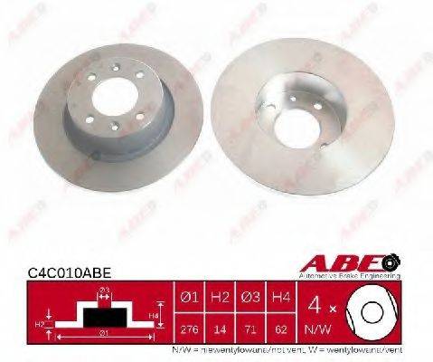 Тормозной диск ABE C4C010ABE Тормозной диск ABE C4C010ABE