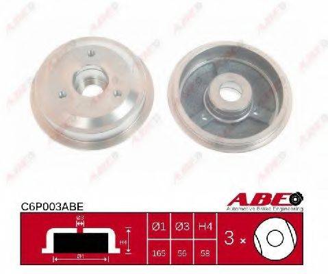 Тормозной барабан ABE C6P003ABE Тормозной барабан ABE C6P003ABE