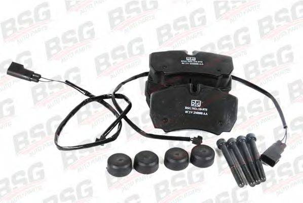 Комплект тормозных колодок, дисковый тормоз BSG BSG 30-200-008 Комплект тормозных колодок, дисковый тормоз BSG BSG 30-200-008