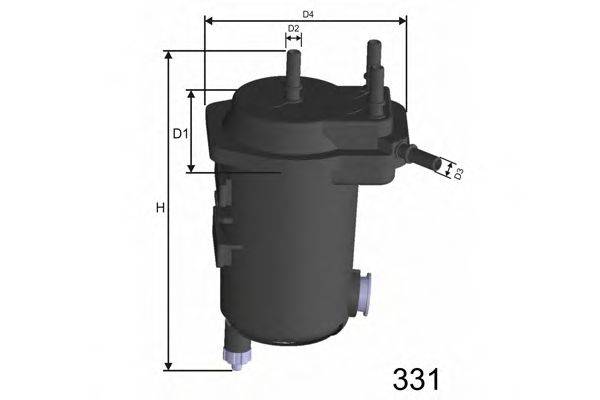 Топливный фильтр MISFAT F113A Топливный фильтр MISFAT F113A