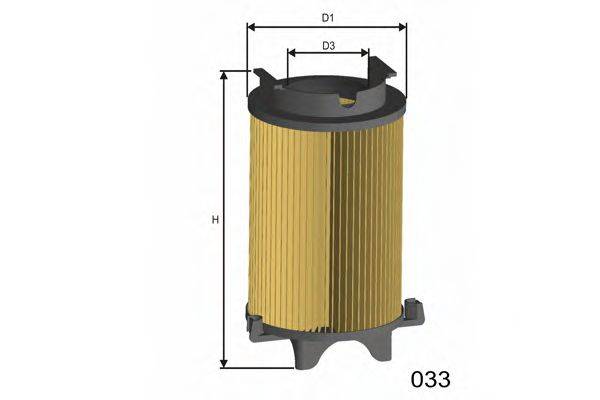 Воздушный фильтр MISFAT R433 Воздушный фильтр MISFAT R433