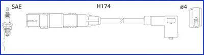 Комплект проводов зажигания HITACHI 134787 Комплект проводов зажигания HITACHI 134787