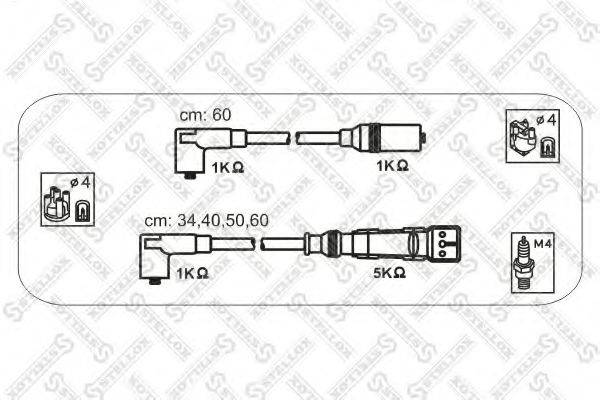 Комплект проводов зажигания STELLOX 10-38085-SX Комплект проводов зажигания STELLOX 10-38085-SX