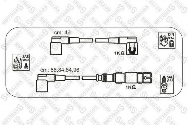 Комплект проводов зажигания STELLOX 10-38248-SX Комплект проводов зажигания STELLOX 10-38248-SX
