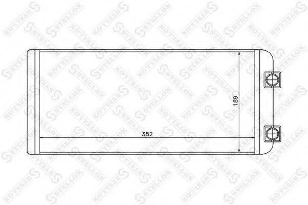 Теплообменник, отопление салона STELLOX 82-05008-SX Теплообменник, отопление салона STELLOX 82-05008-SX
