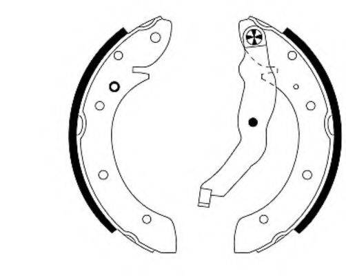 Комплект тормозных колодок HELLA PAGID 8DB 355 001-241 Комплект тормозных колодок HELLA PAGID 8DB 355 001-241