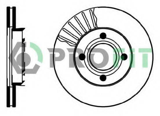 Тормозной диск PROFIT 5010-0193
