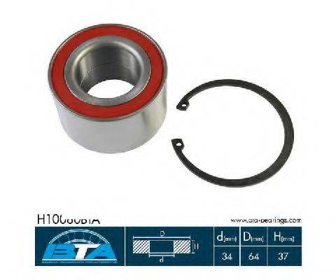 Комплект подшипника ступицы колеса BTA H10080BTA
