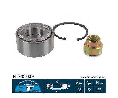 Комплект подшипника ступицы колеса BTA H1F007BTA