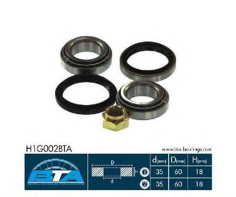 Комплект подшипника ступицы колеса BTA H1G002BTA Комплект подшипника ступицы колеса BTA H1G002BTA