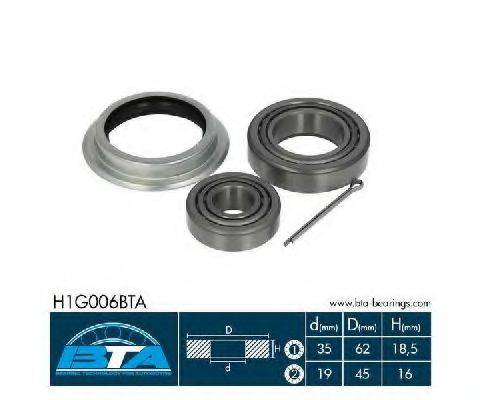 Комплект подшипника ступицы колеса BTA H1G006BTA Комплект подшипника ступицы колеса BTA H1G006BTA