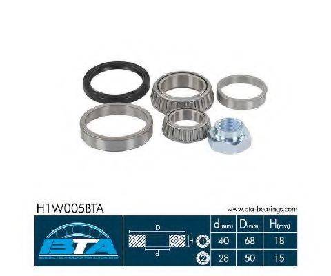 Комплект подшипника ступицы колеса BTA H1W005BTA Комплект подшипника ступицы колеса BTA H1W005BTA