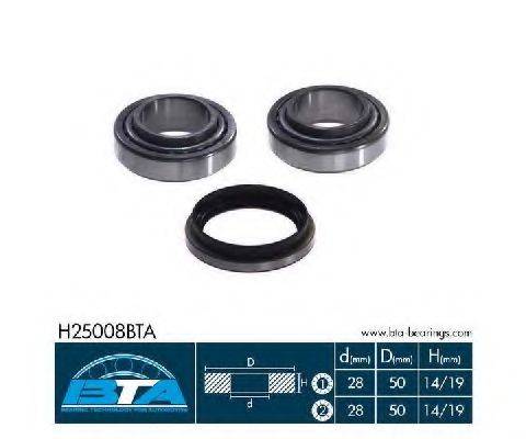 Комплект подшипника ступицы колеса BTA H25008BTA Комплект подшипника ступицы колеса BTA H25008BTA