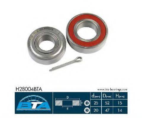 Комплект подшипника ступицы колеса BTA H28004BTA Комплект подшипника ступицы колеса BTA H28004BTA