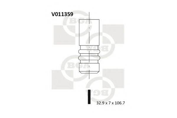 Впускной клапан BGA V011359 Впускной клапан BGA V011359
