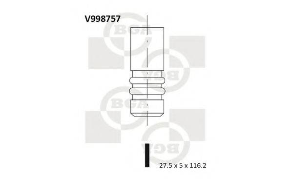 Выпускной клапан BGA V998757