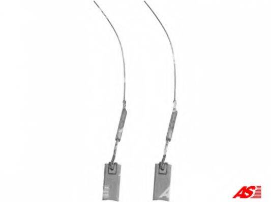 Угольная щетка, генератор AS-PL BX204