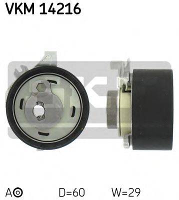 Натяжной ролик, ремень ГРМ SKF VKM 14216