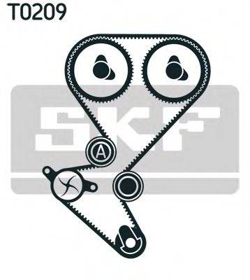 Комплект ремня ГРМ SKF VKMA 03258 Комплект ремня ГРМ SKF VKMA 03258