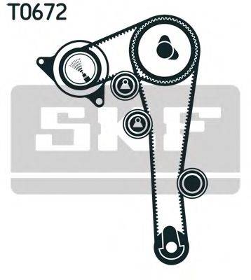 Комплект ремня ГРМ SKF VKMA 92516