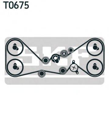 Комплект ремня ГРМ SKF VKMA 98114
