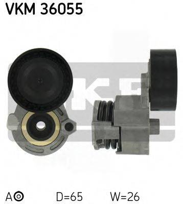 Натяжной ролик, поликлиновой ремень SKF VKM 36055 Натяжной ролик, поликлиновой ремень SKF VKM 36055