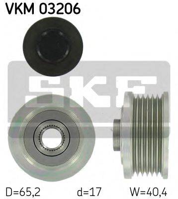 Механизм свободного хода генератора SKF VKM 03206 Механизм свободного хода генератора SKF VKM 03206