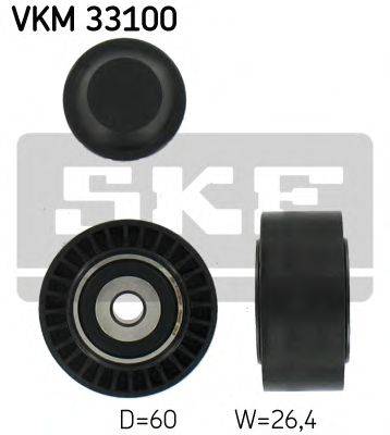Паразитный / ведущий ролик, поликлиновой ремень SKF VKM 33100 Паразитный / ведущий ролик, поликлиновой ремень SKF VKM 33100
