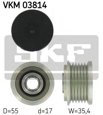 Механизм свободного хода генератора SKF VKM 03814 Механизм свободного хода генератора SKF VKM 03814
