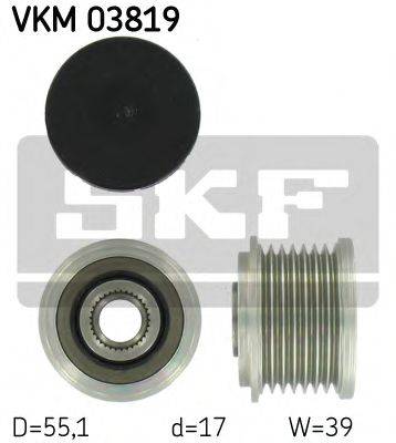 Механизм свободного хода генератора SKF VKM 03819 Механизм свободного хода генератора SKF VKM 03819