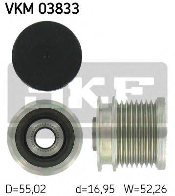 Механизм свободного хода генератора SKF VKM 03833