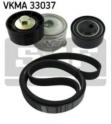 Поликлиновой ременный комплект SKF VKMA 33037