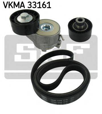 Поликлиновой ременный комплект SKF VKMA 33161