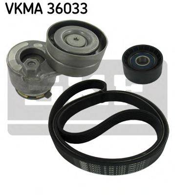 Поликлиновой ременный комплект SKF VKMA 36033 Поликлиновой ременный комплект SKF VKMA 36033