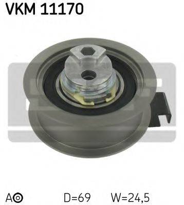 Натяжной ролик, ремень ГРМ SKF VKM 11170 Натяжной ролик, ремень ГРМ SKF VKM 11170