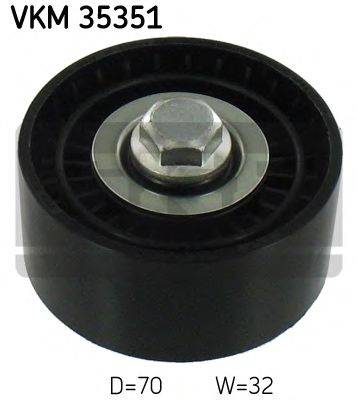 Паразитный / ведущий ролик, поликлиновой ремень SKF VKM 35351 Паразитный / ведущий ролик, поликлиновой ремень SKF VKM 35351