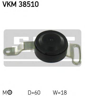 Натяжной ролик, поликлиновой ремень SKF VKM 38510 Натяжной ролик, поликлиновой ремень SKF VKM 38510