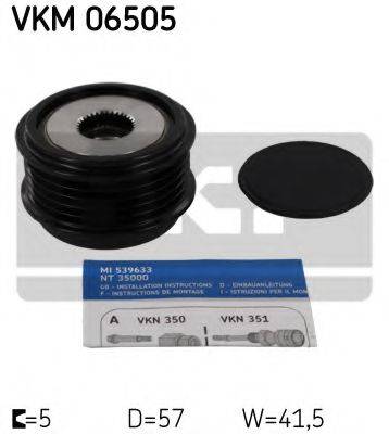 Механизм свободного хода генератора SKF VKM 06505
