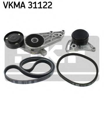 Поликлиновой ременный комплект SKF VKMA 31122 Поликлиновой ременный комплект SKF VKMA 31122
