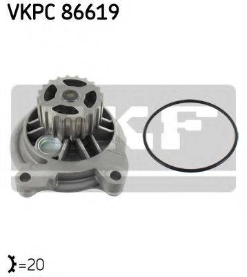 Водяной насос SKF VKPC 86619 Водяной насос SKF VKPC 86619